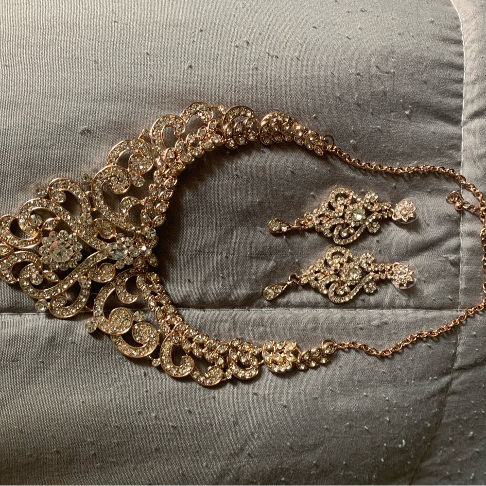 Necklace and Earrings
